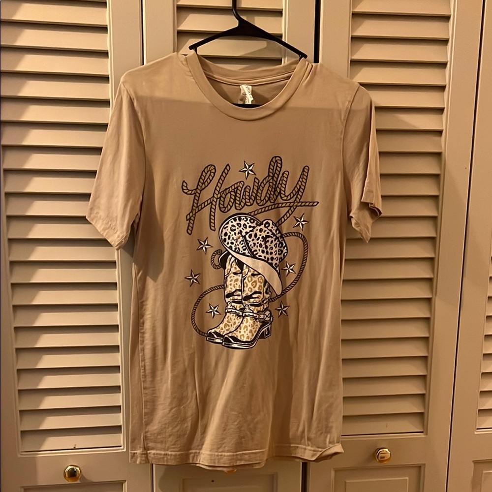Bella Canvas Tan Graphic Tee